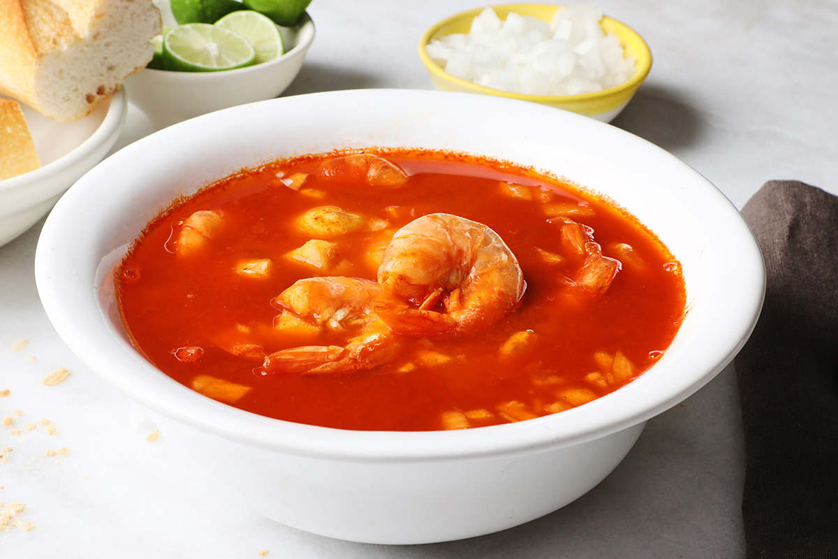 Caldo de Camaron Mexican Shrimp Soup