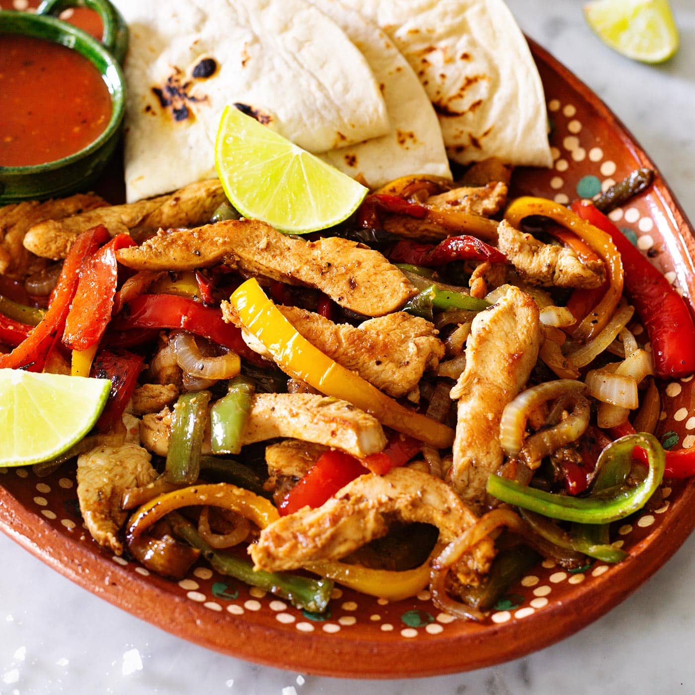 fajitas de pollo recipe