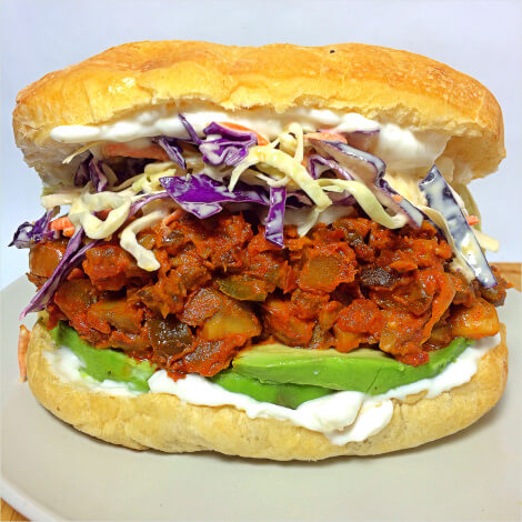 mushroom torta